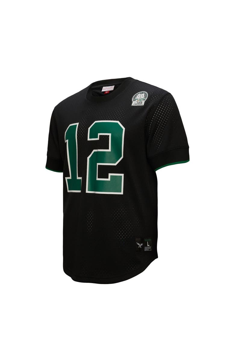 Mitchell & Ness Men's Mitchell & Ness Randall Cunningham Black Philadelphia Eagles Retired Player Name & Number Mesh Top, Alternate, color, Black