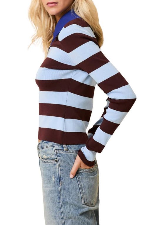 Solid & Striped The Debra Rugby Stripe Top In Multi