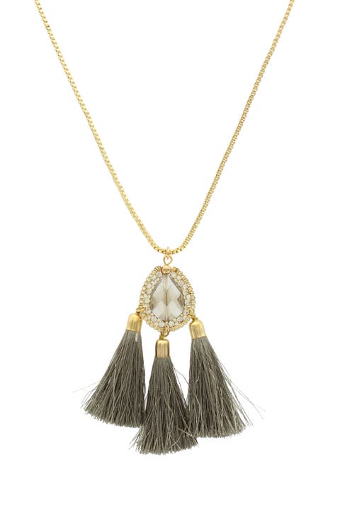 Baylea Tassel Pendant Necklace