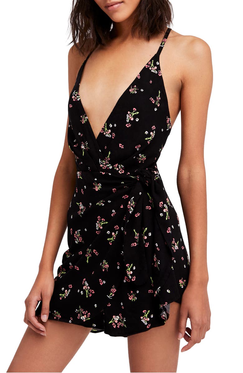 Free People Tango at Night Romper, Main, color, 