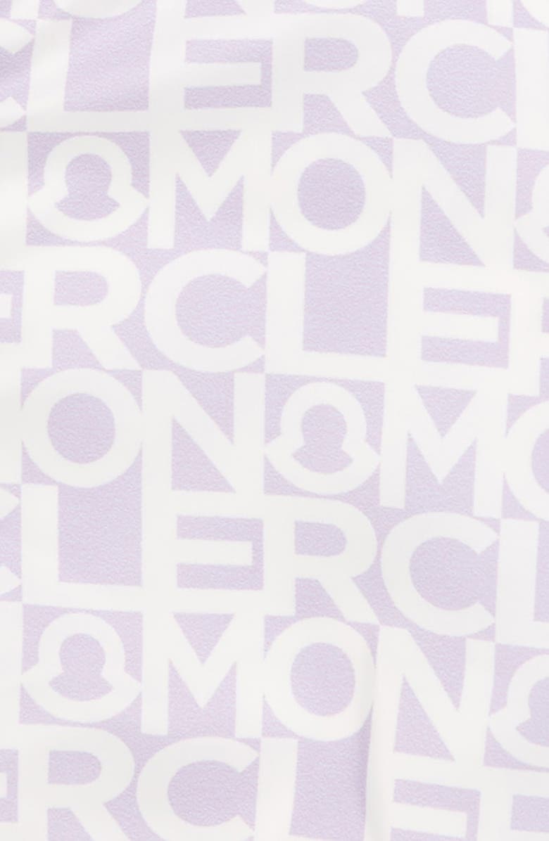 Moncler Kids' Alose Hooded Logo Print Jacket, Alternate, color, 