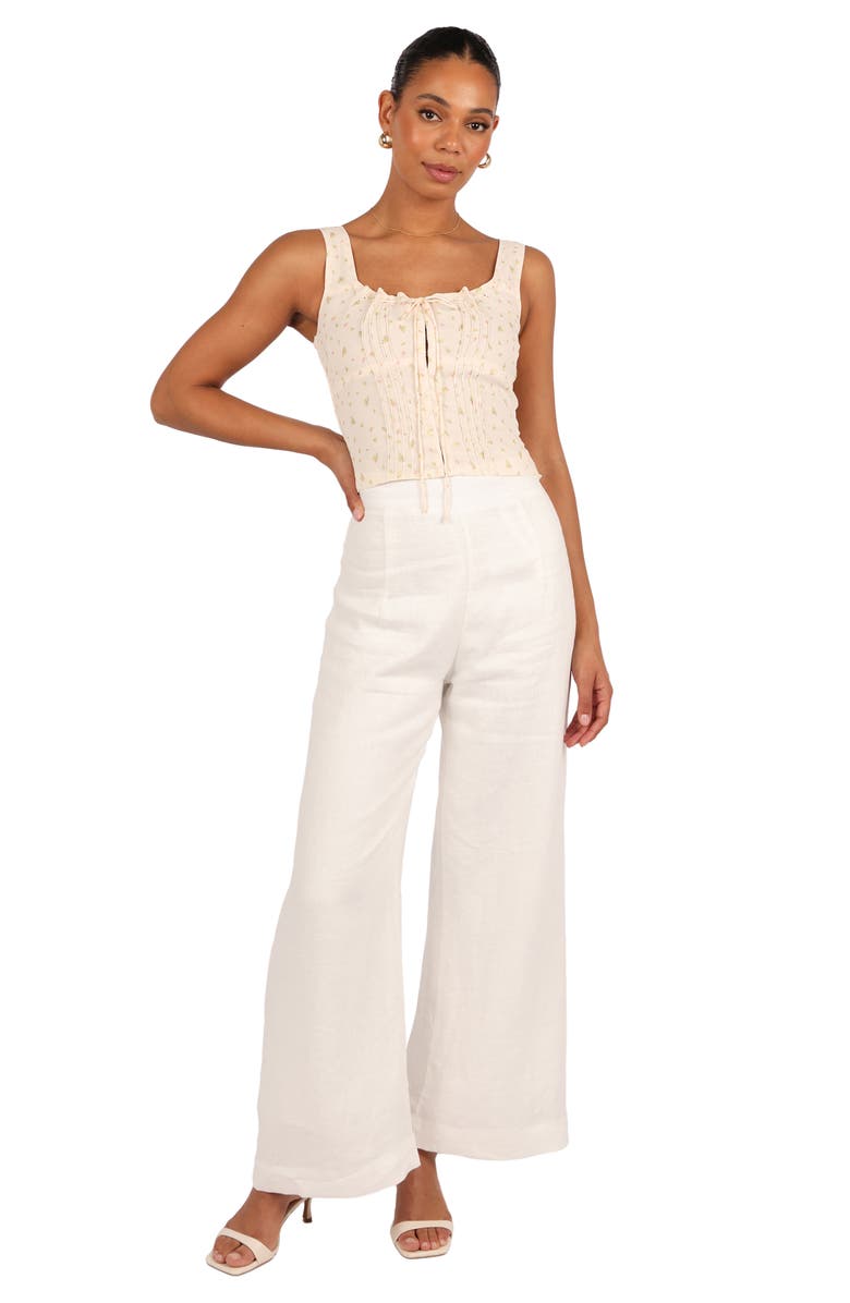 Petal & Pup Alice Floral Corset Top, Alternate, color, Tiny Blooms