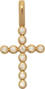 MADE BY MARY CZ Poppy Cross Charm