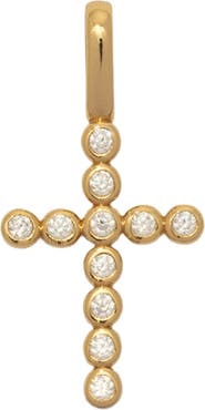 MADE BY MARY CZ Poppy Cross Charm