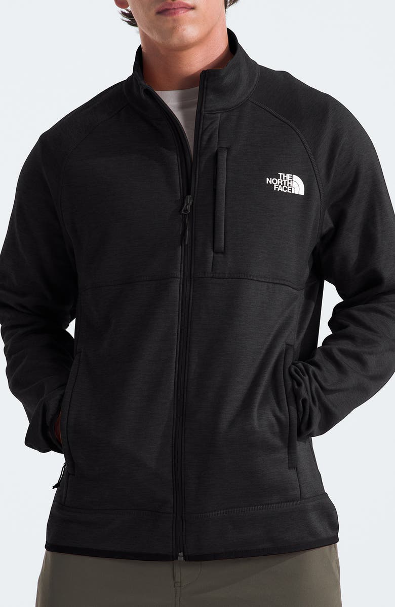 The North Face Canyonlands Full Zip Jacket, Main, color, Black