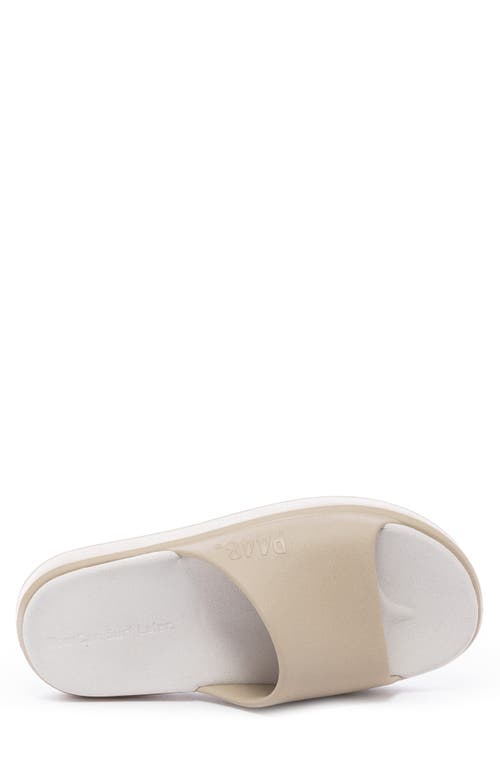 P448 Riviera Slide Sandal In Sand