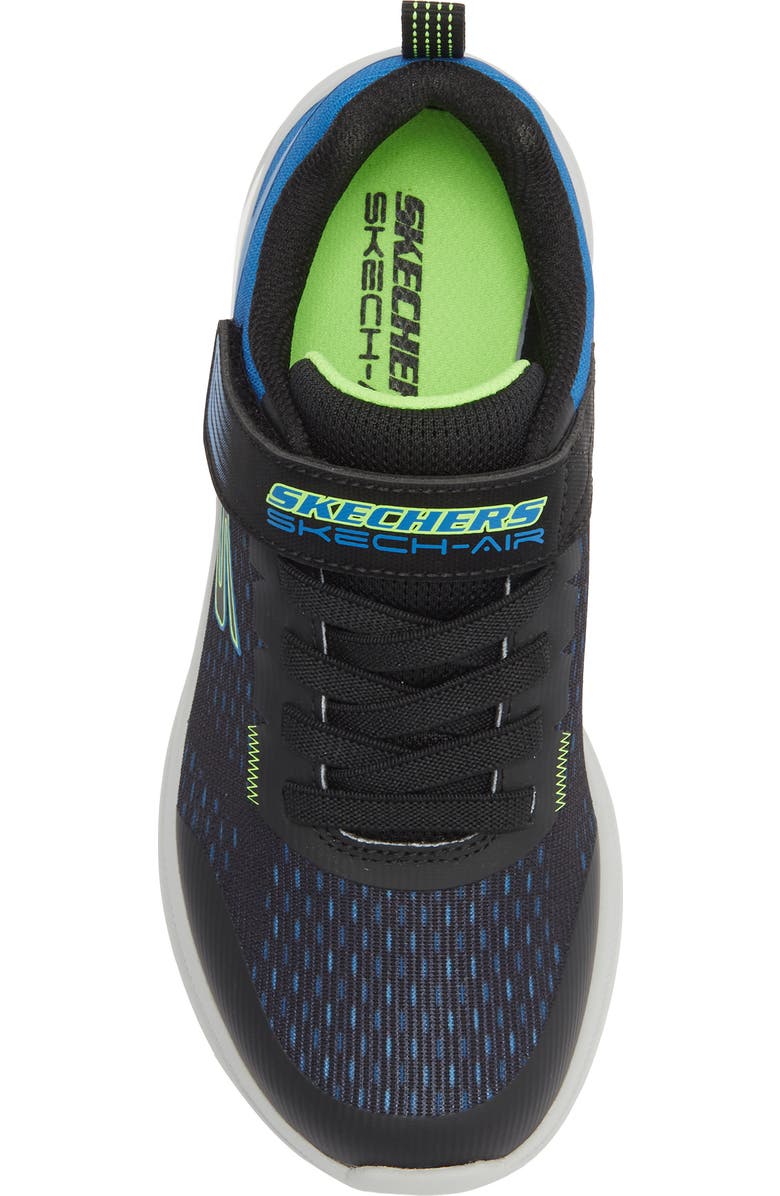 SKECHERS Kids' Microspec Max Advance Sneaker, Alternate, color, Black/ Blue Multi