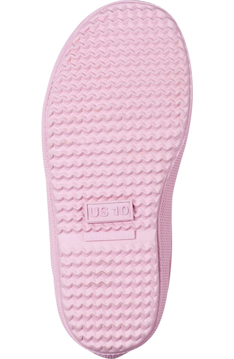 Hunter x LoveShackFancy Kids' First Classic Rain Boot, Alternate, color, Rosa Beaux Mint Pink