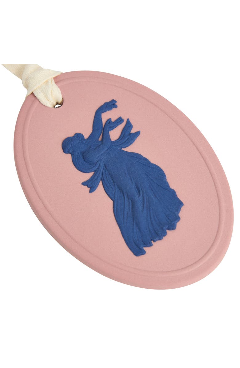 Wedgwood Festive Balance Jasperware Ornament, Alternate, color, Pink/ Blue Multi