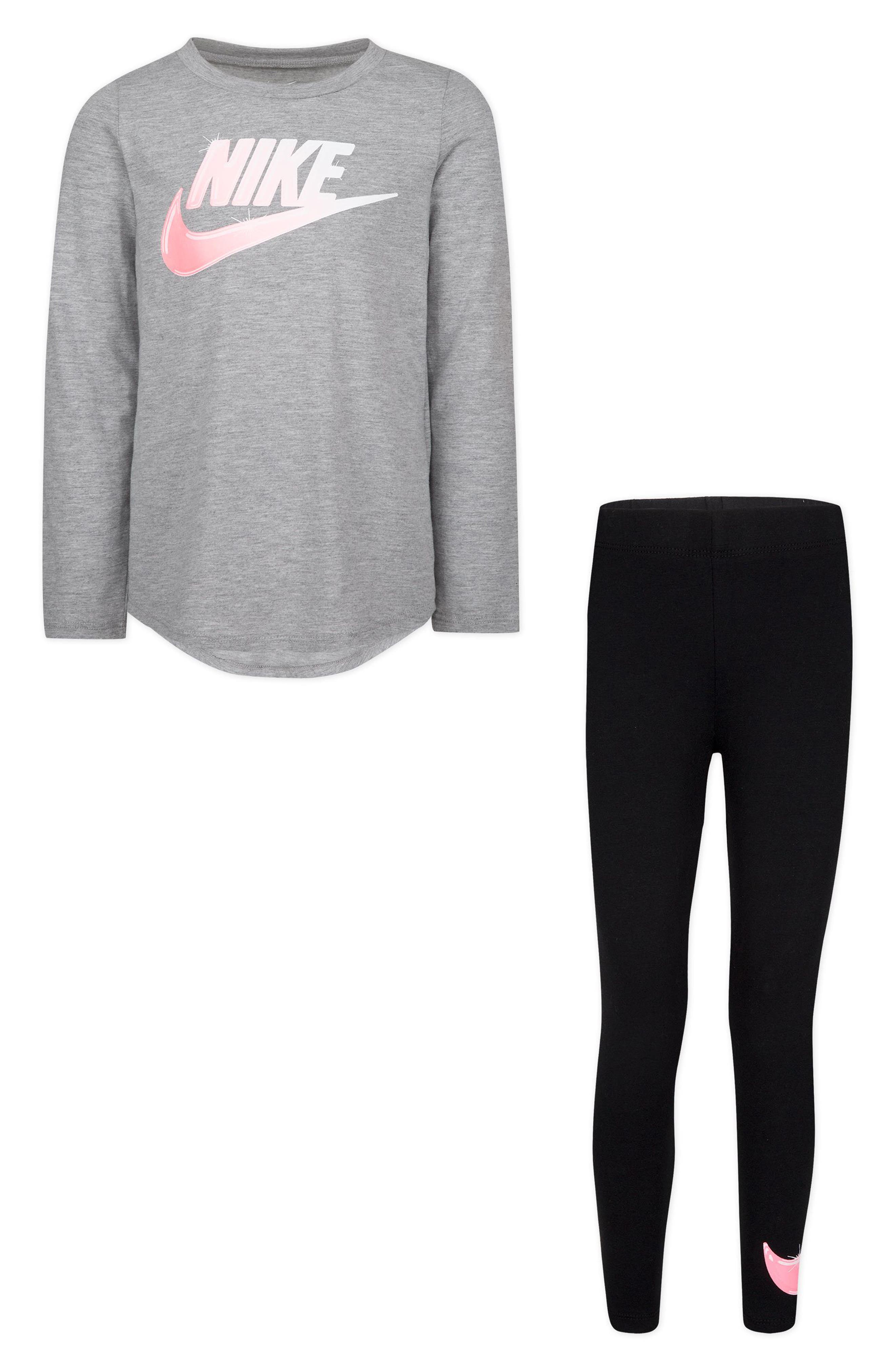 Nike Kids&#39; Long Sleeve Top &amp; Leggings Set