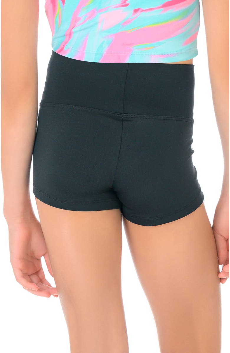 Destira High Waisted Performance Short, Alternate, color, Black