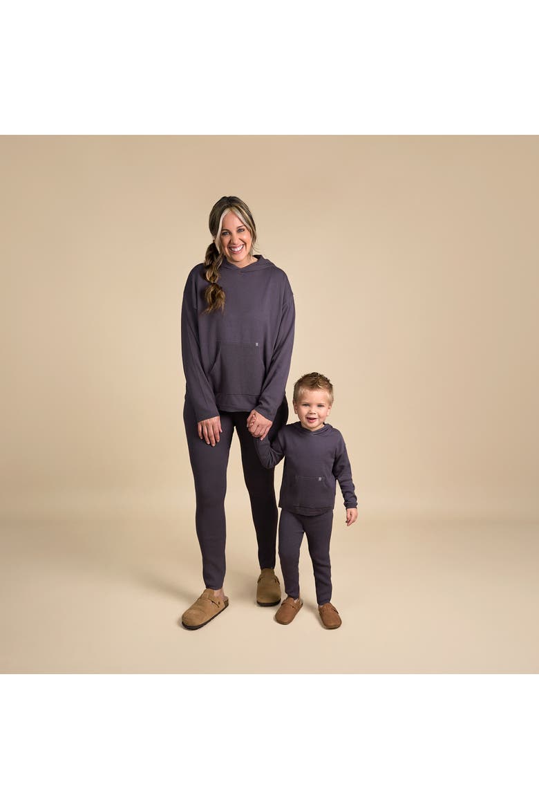 Mommy and Me Sweater & Legging Set, Alternate, color, Dark Grey