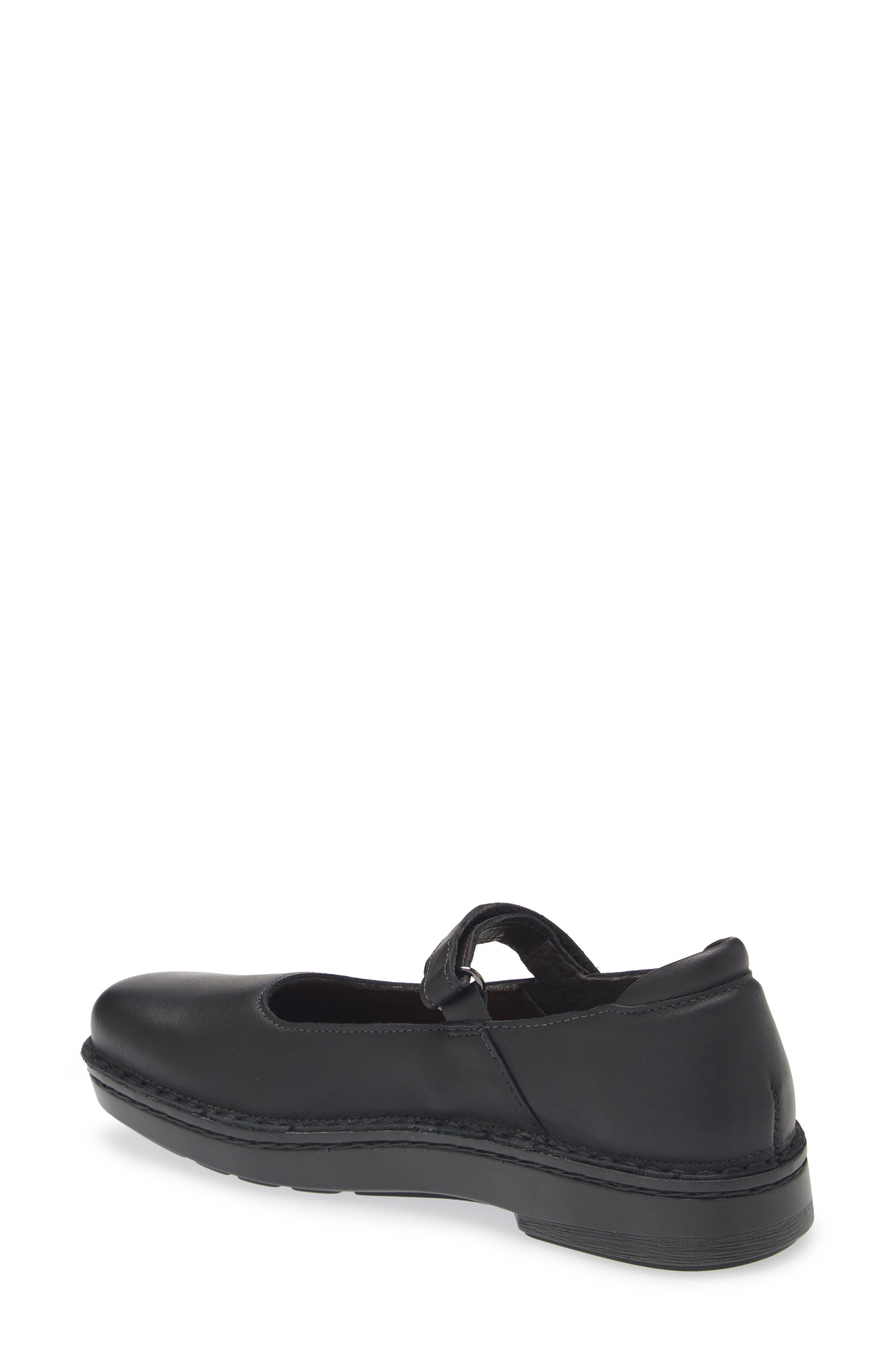 Naot Martinos Mary Jane Flat, Alternate, color, Jet Black Leather
