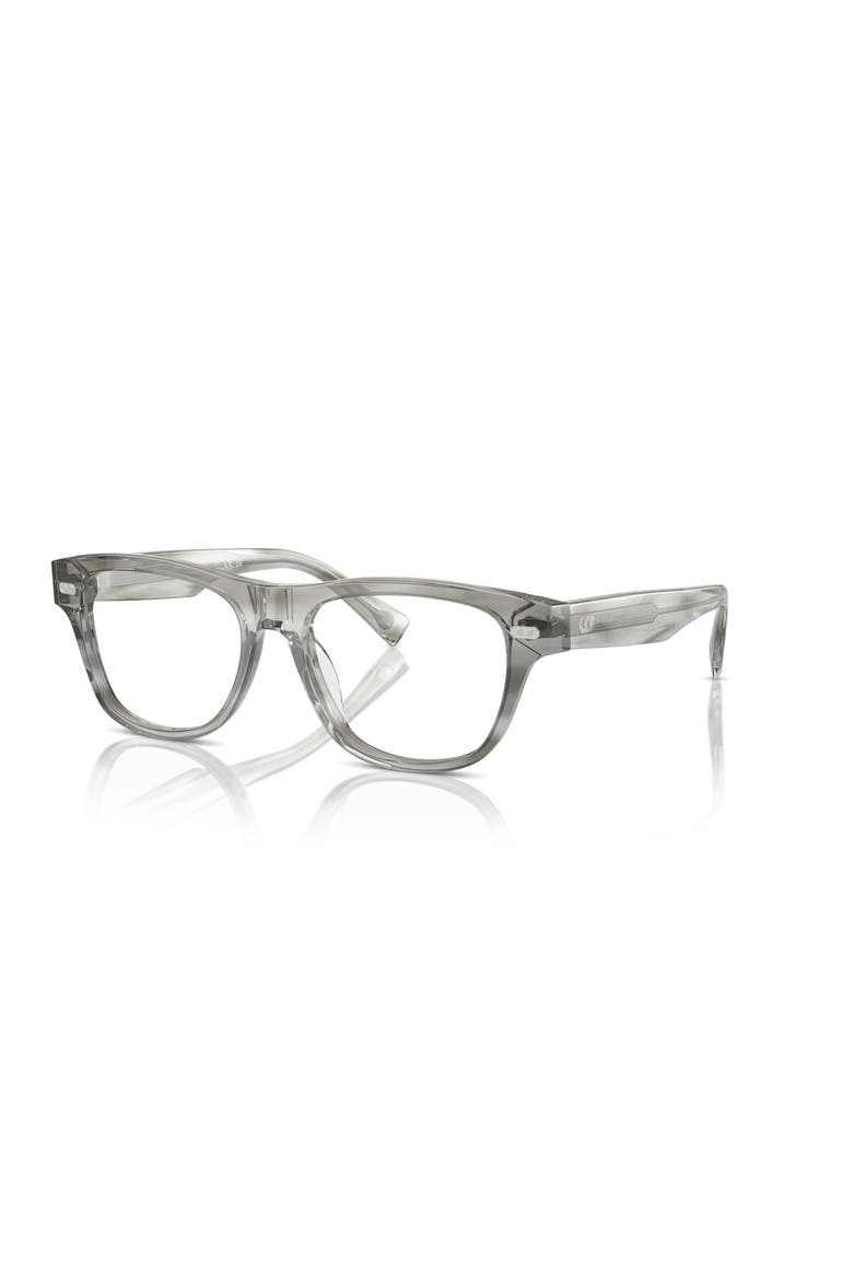 54mm Rectangle optical glasses, Main, color, Grey