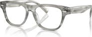 Brunello Cucinelli 54mm Rectangle optical glasses