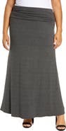 Loveappella Fold Over Maxi Skirt
