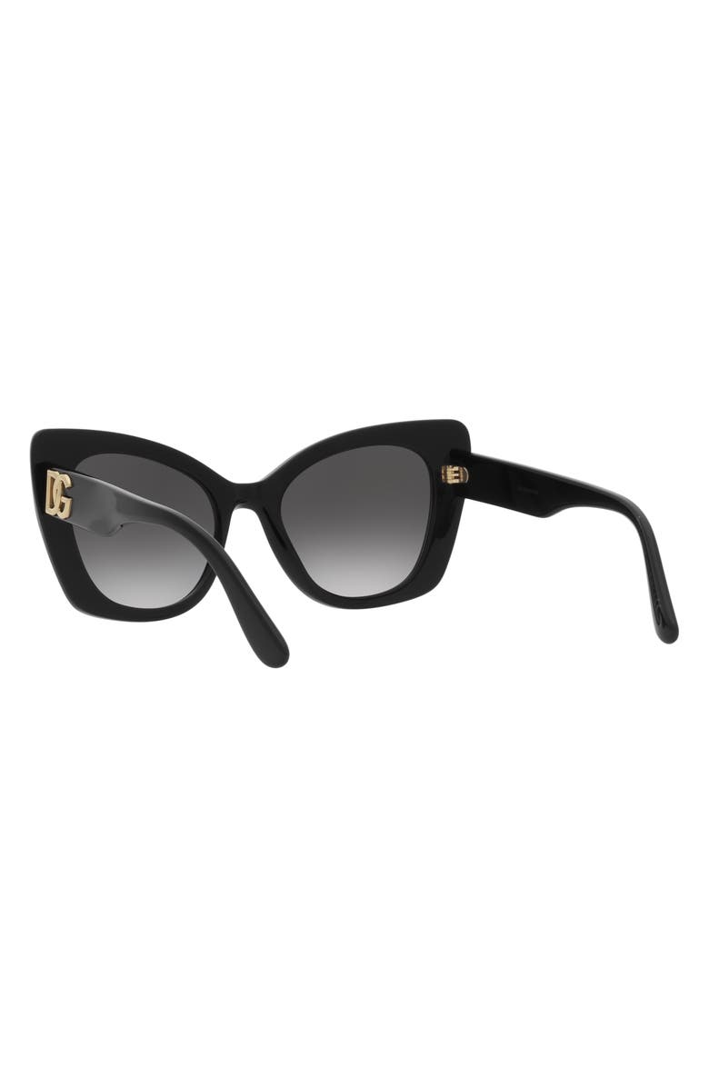 Dolce&Gabbana 53mm Gradient Butterfly Sunglasses, Alternate, color, 