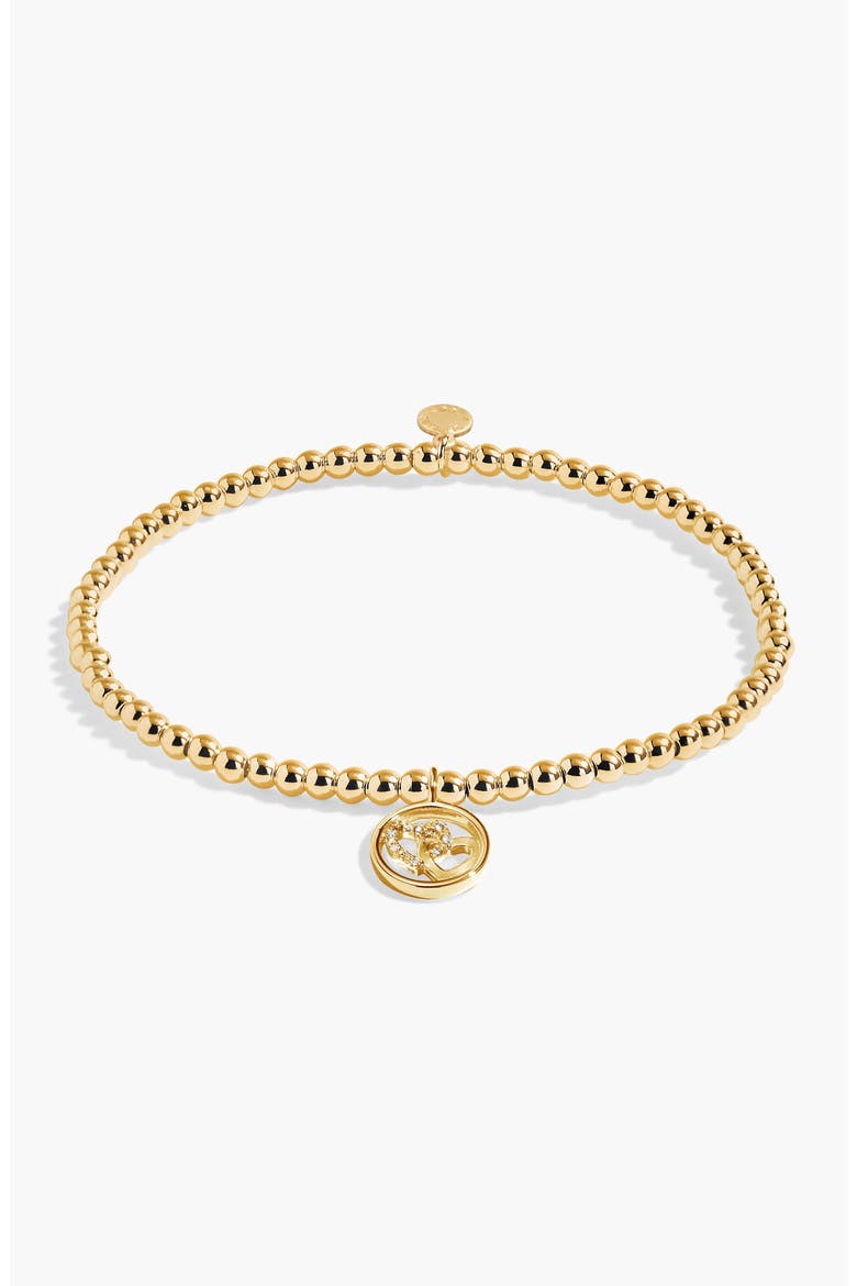 A Little 'Love And Friendship' Bracelet In Gold-Tone Plating, Alternate, color, Metallic Gold