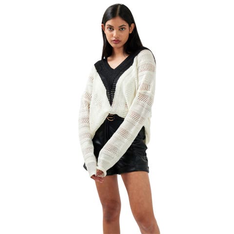 This Moment Oversized V-Neck Knit