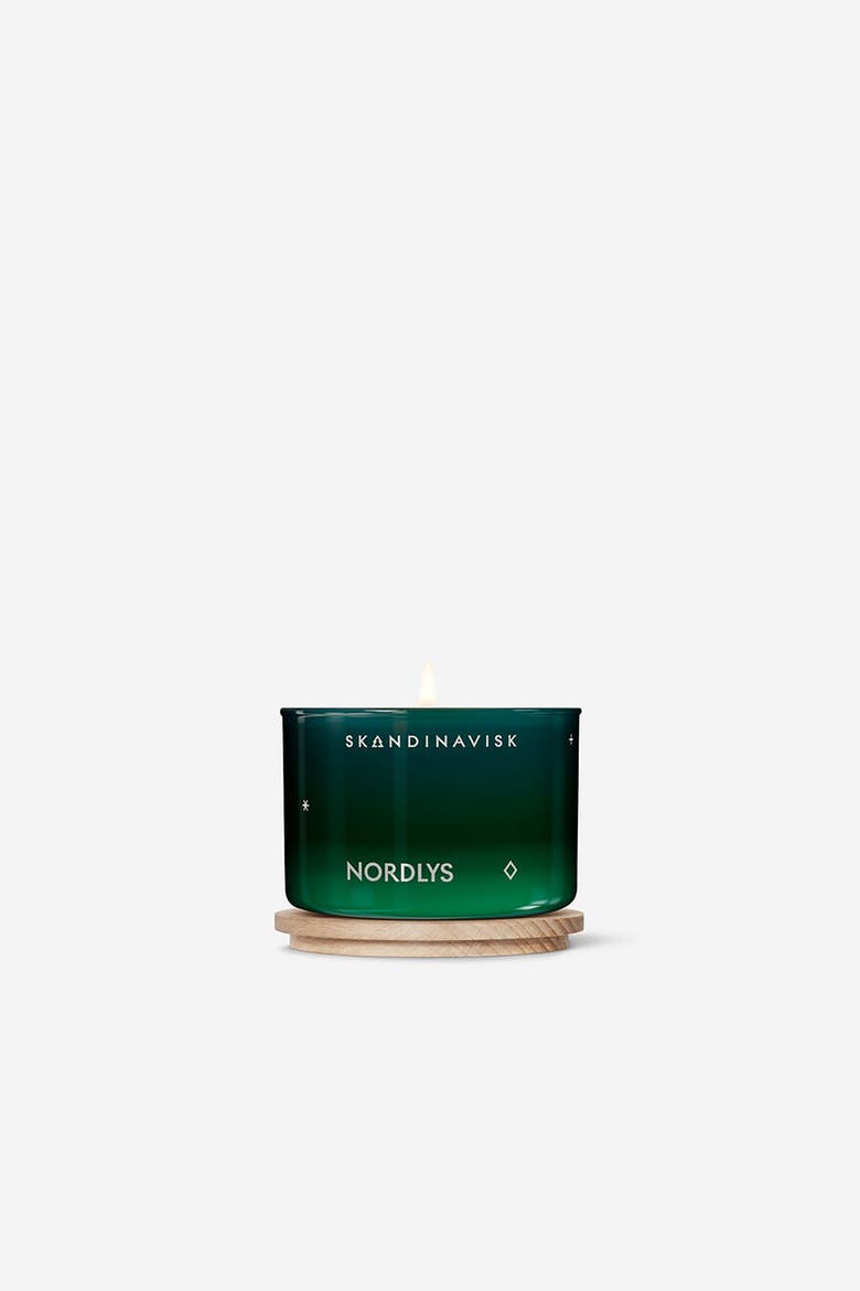 NORDLYS Scented Candle 90g, Alternate, color, Green