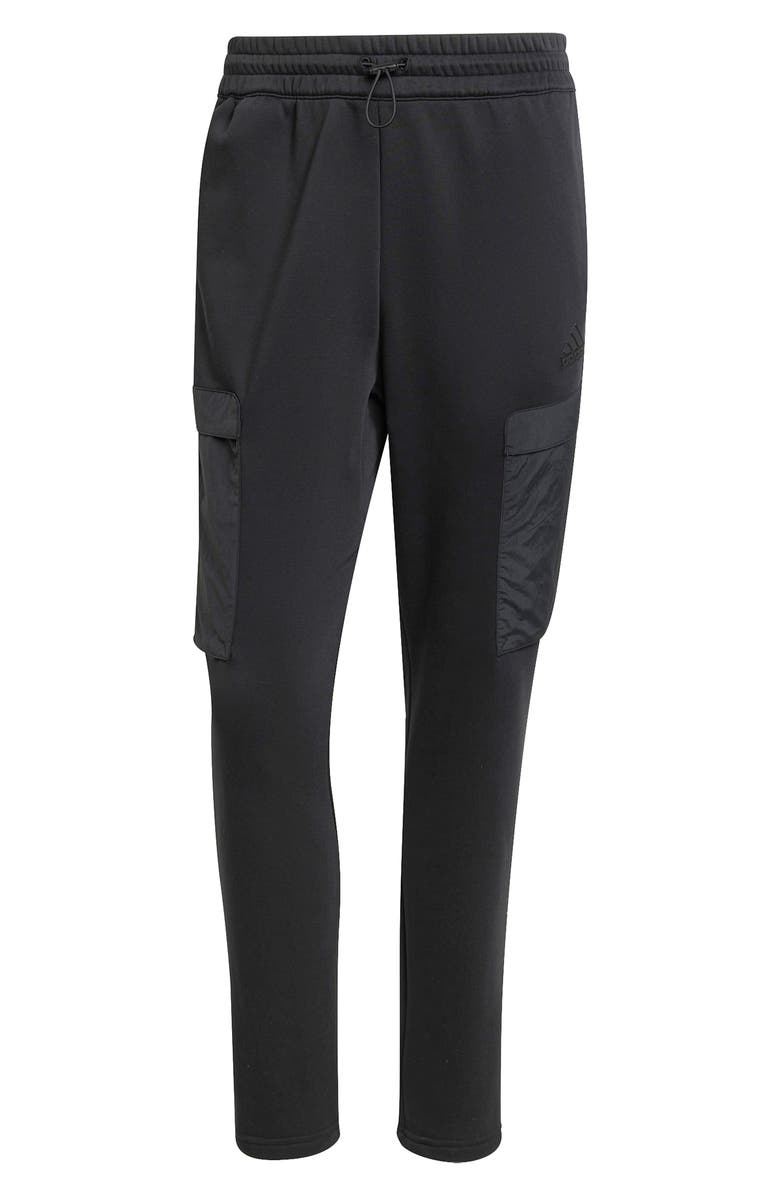 adidas City Escape Fleece Cargo Pants, Alternate, color, 