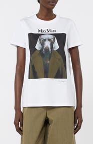 Max Mara Cotton Graphic T-Shirt