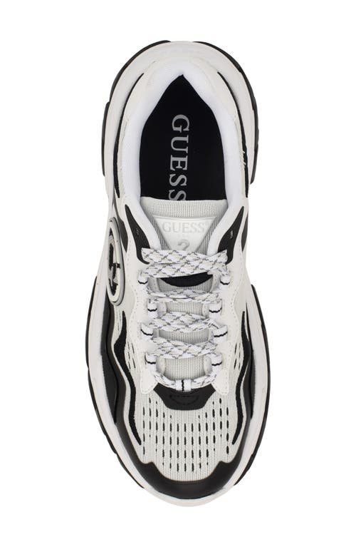 Guess Nennzo Chunky Sole Sneaker In Multi