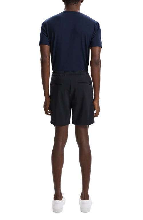 Theory Men's Curtis Flat Front Shorts In Black