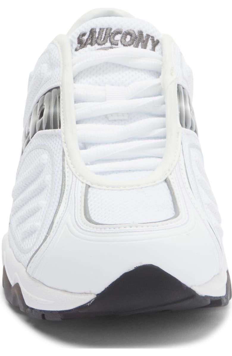 Saucony Gender Inclusive Matrix Sneaker, Alternate, color, White/ Metallic