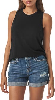 Splendid Cady Crewneck Linen Blend Tank