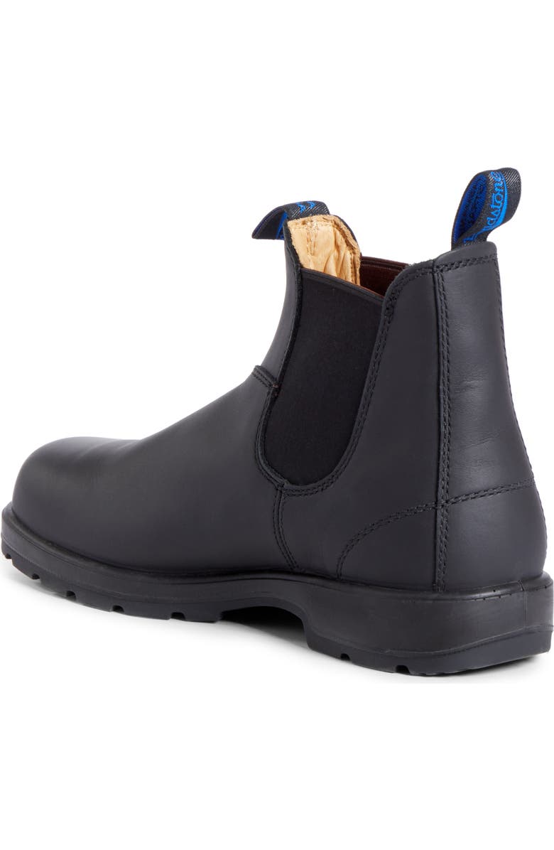 Blundstone Footwear Thermal Waterproof Genuine Shearling Lined Chelsea Boot, Alternate, color, Black