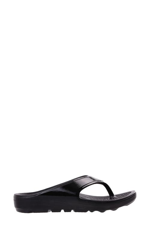 Revitalign Fusion Energy Flip Flop In Black