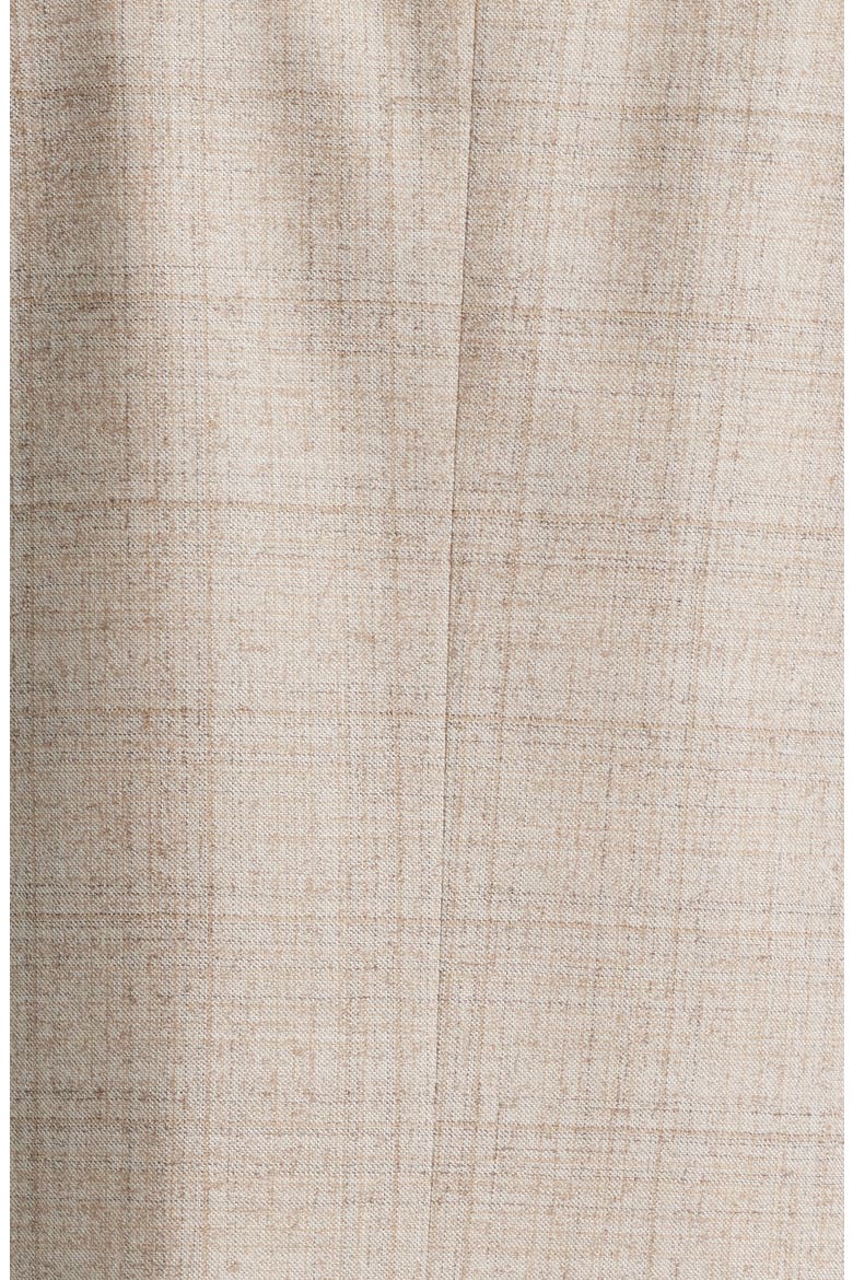 Siena Regular Fit Windowpane Plaid Super 150s Wool Sport Coat, Alternate, color, BEIGE