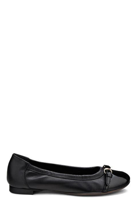 Monika Cap Toe Ballet Flat
