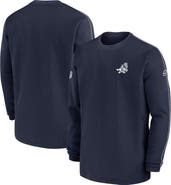 Nike Men's Nike Navy Dallas Cowboys 2024 Sideline Coach Vintage Pullover Sweatshirt
