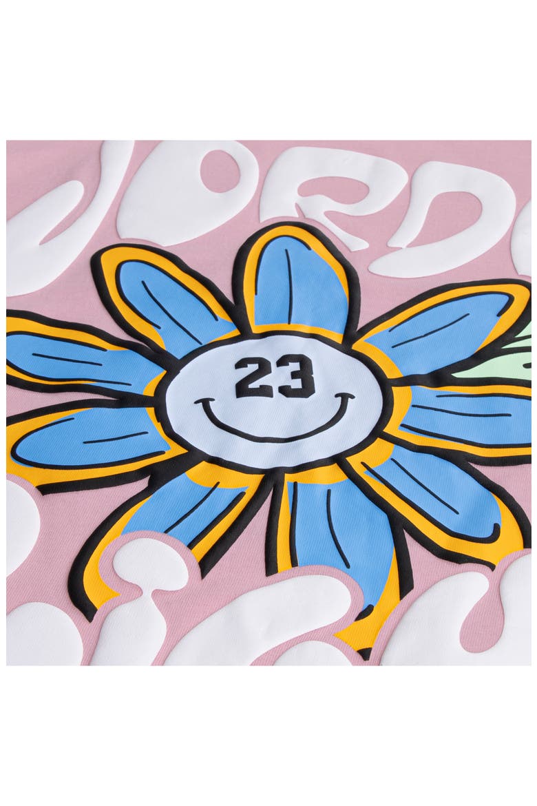 Kids' Flower Flight Graphic T-Shirt, Alternate, color, MEDIUM SOFT PINK