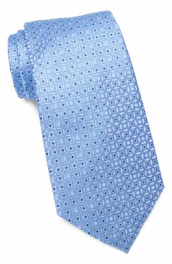 Duchamp Neat Geometric Silk Tie