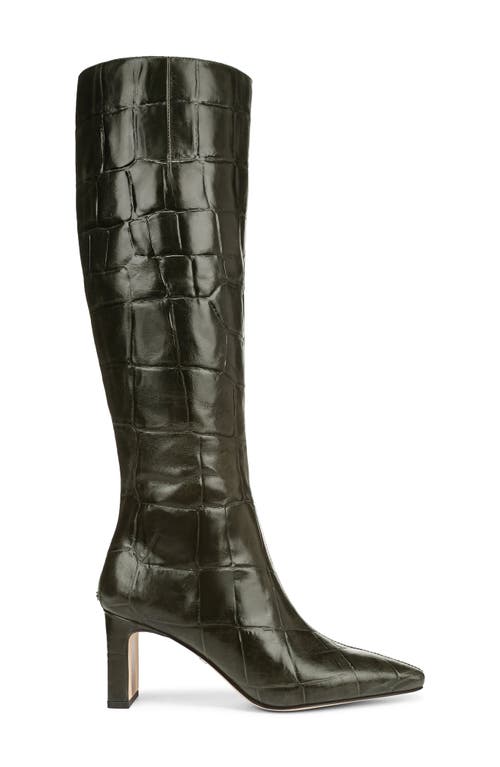 Sam Edelman Sylvia Knee High Boot In Green