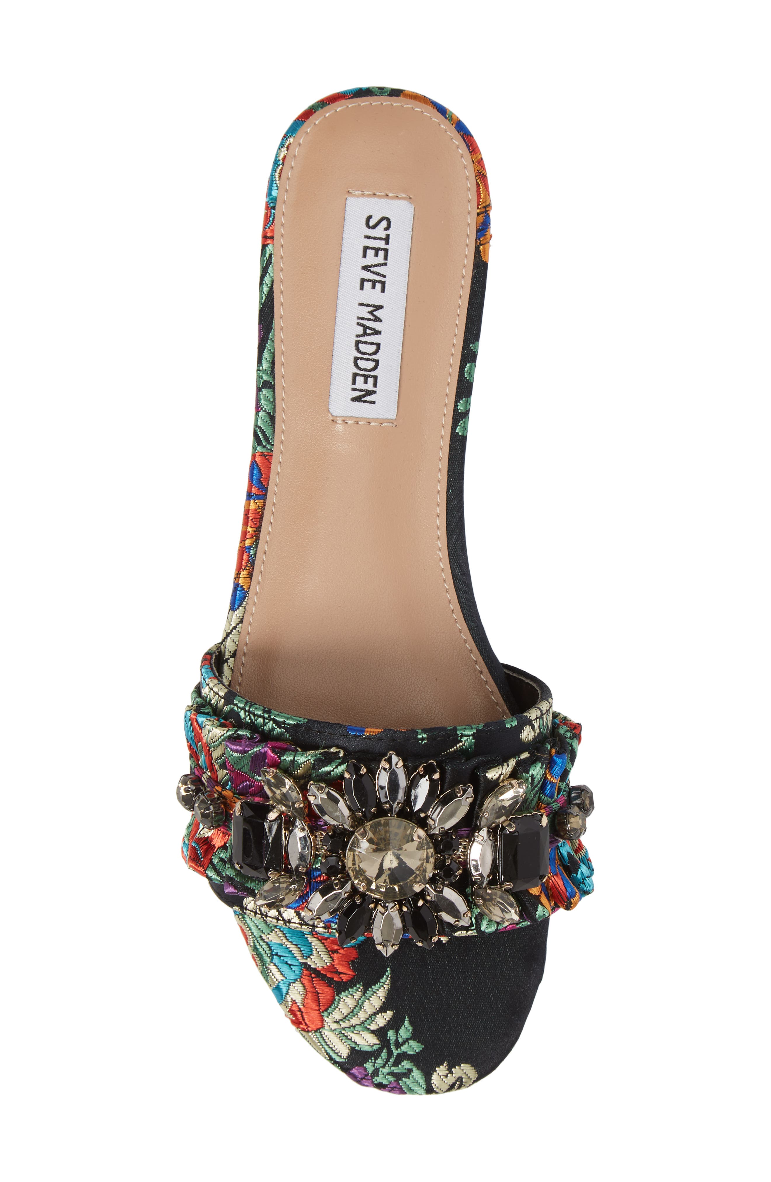 Steve Madden Pomona Crystal Embellished Slide Sandal, Alternate, color, 