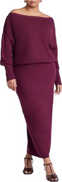 ELOQUII Sweater Column Skirt