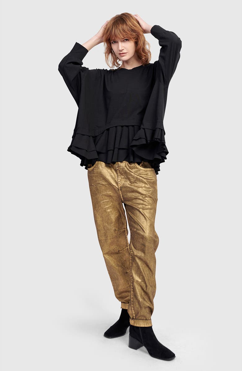 Alembika Shuffle Top, Alternate, color, Black