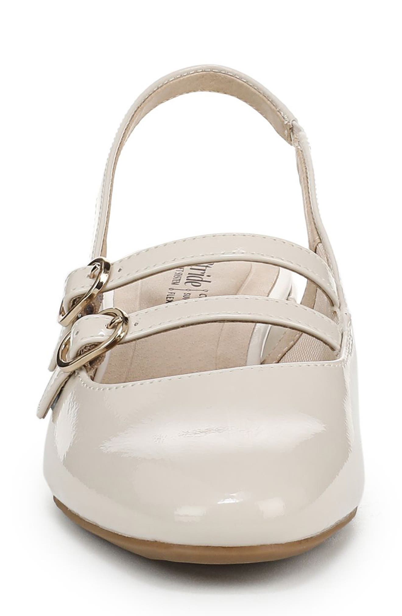 LifeStride Beatrice Slingback Pump, Alternate, color, Almond Milk