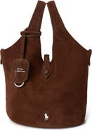Polo Ralph Lauren Polo Play Small Suede Tote