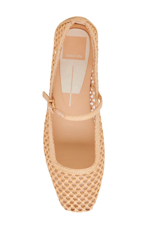 Dolce Vita Reyes Mary Jane In Lt Natural Raffia