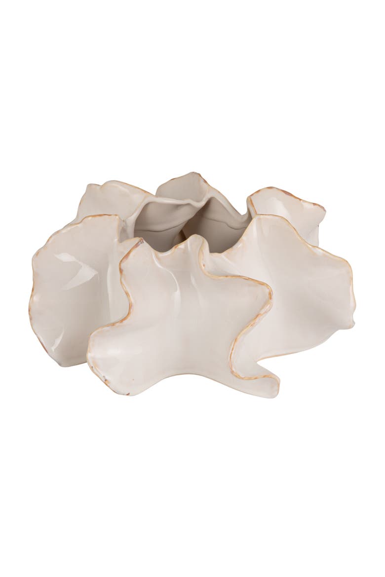 Organic Shaped Planter, Main, color, White