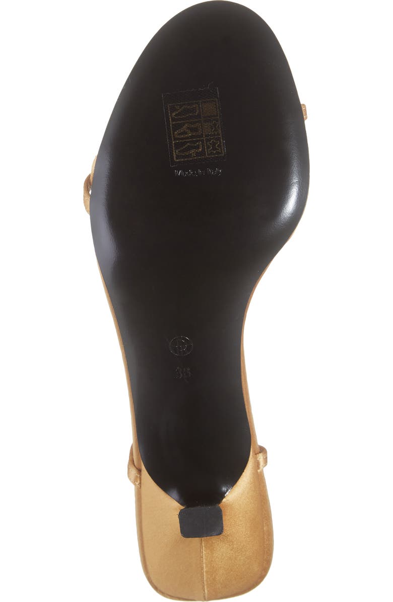 The Row Bare Satin Sandal, Alternate, color,