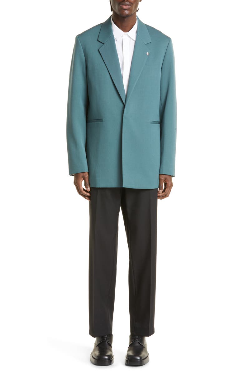 Jil Sander Compact Wool Jacket, Alternate, color, 