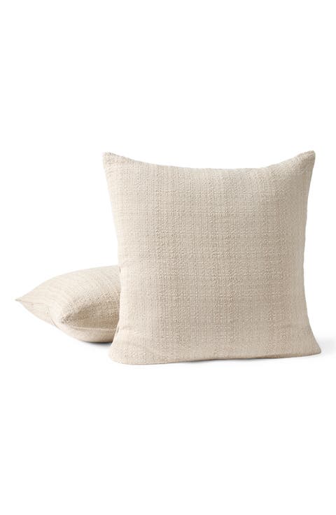 Lido Organic Cotton Throw Pillow Cover