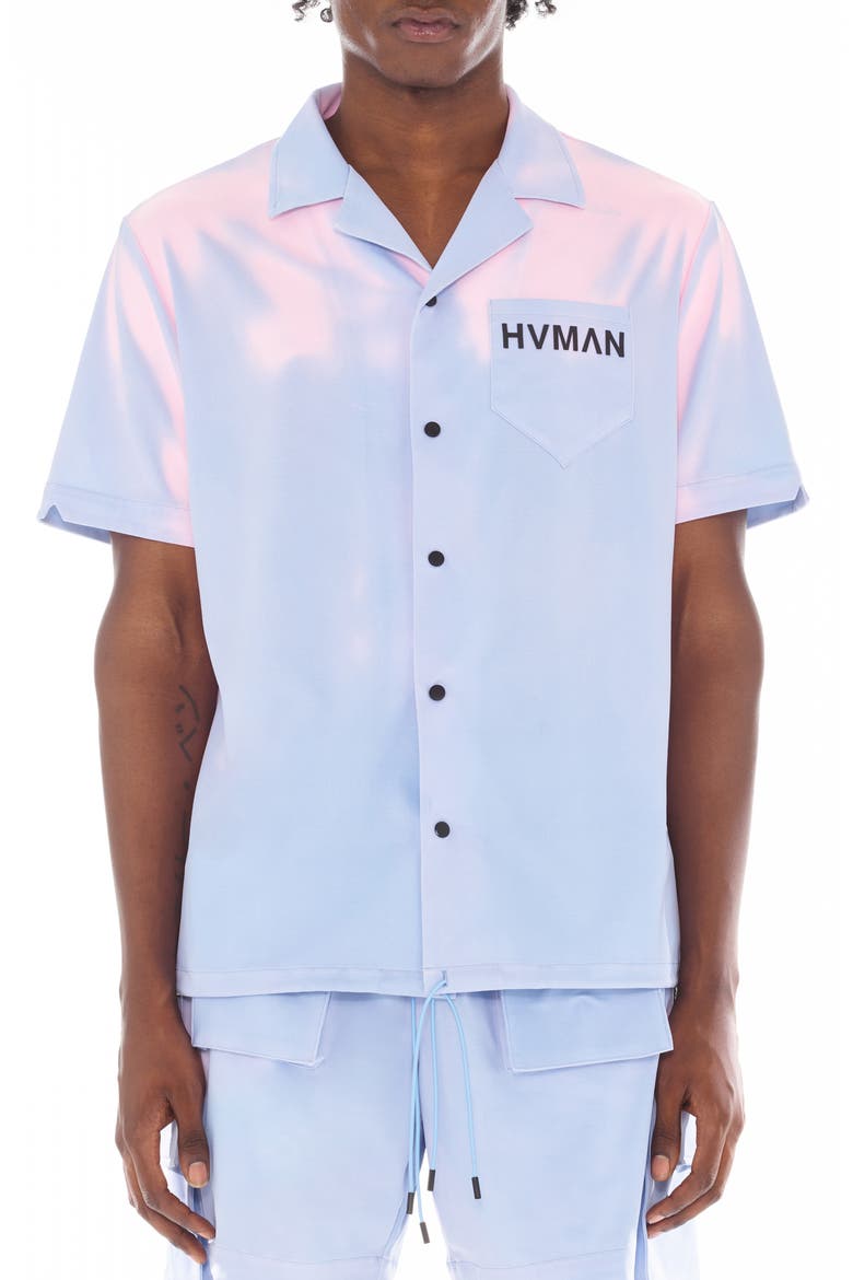 Heat Sensitive Camp Shirt, Main, color, SKY
