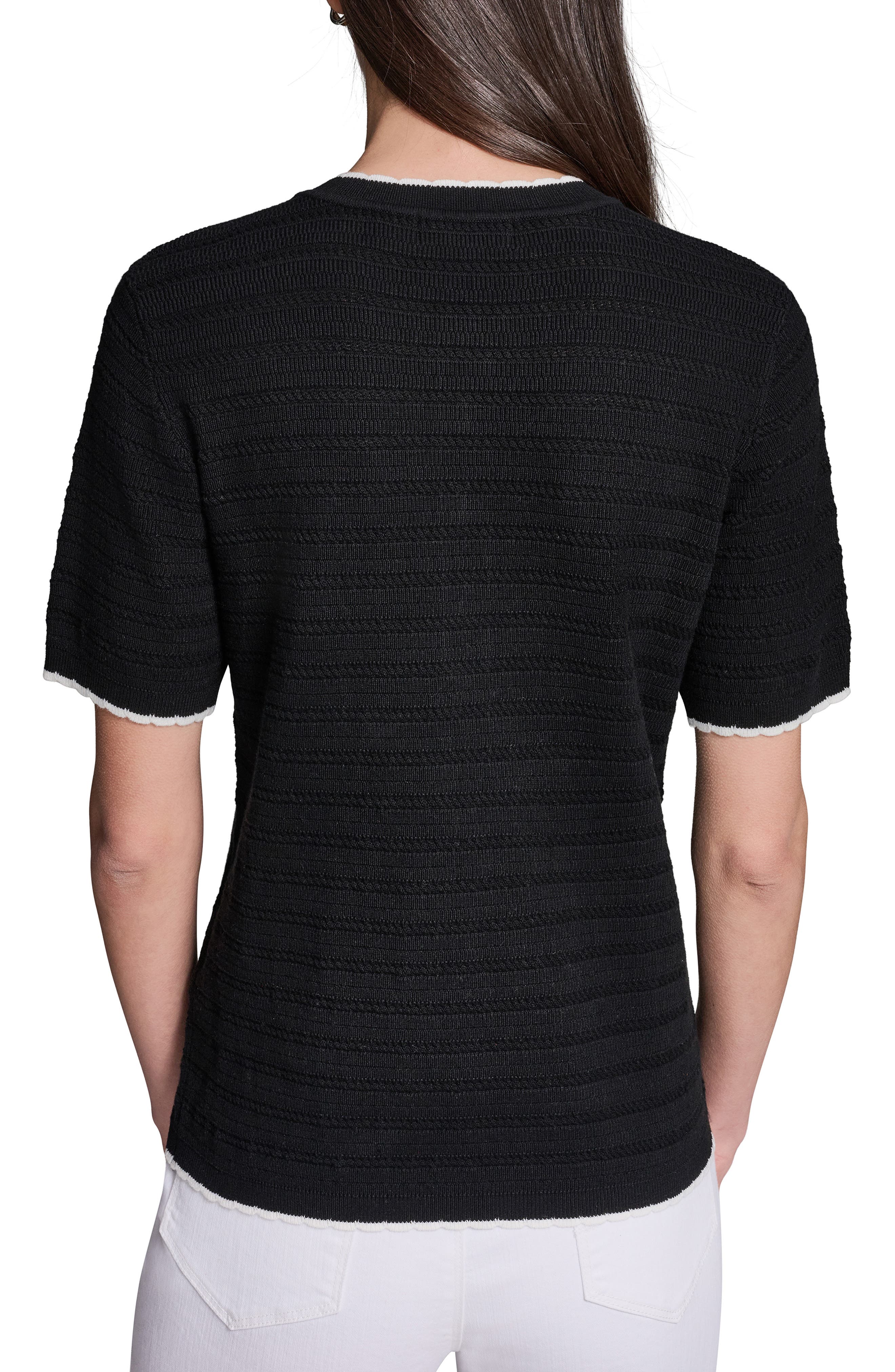 Short Sleeve Sweater - image 2